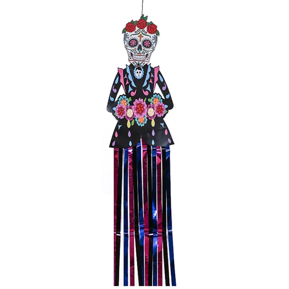 Halloween Crashing Witch Decor