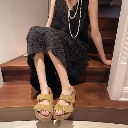 Retro Buckle Platforms