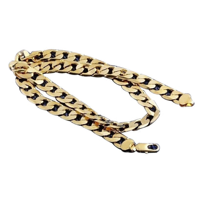 18K Gold Cuban Chain Necklace