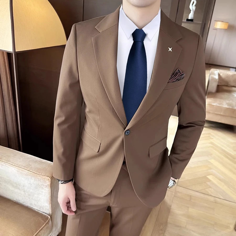 Jacket Pants High End Suit