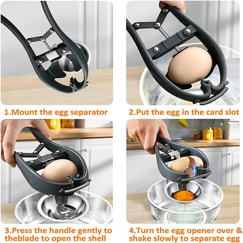 Stainless Steel Egg Cracker