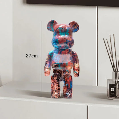 Graffiti Bear Statue