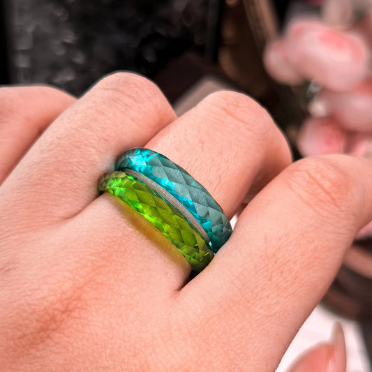 Garnet Statement Ring