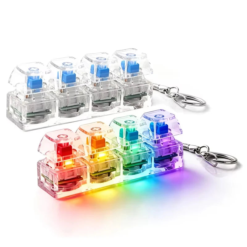 FTCY Keys Mechanical Keyboard Keychain