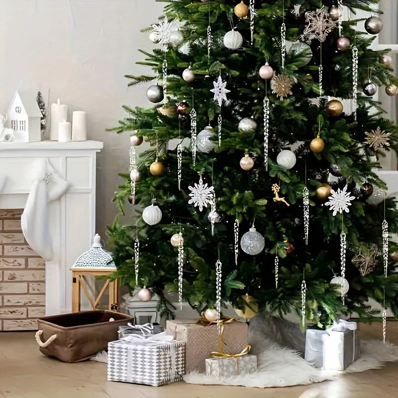 Crystal Clear Christmas Ornaments