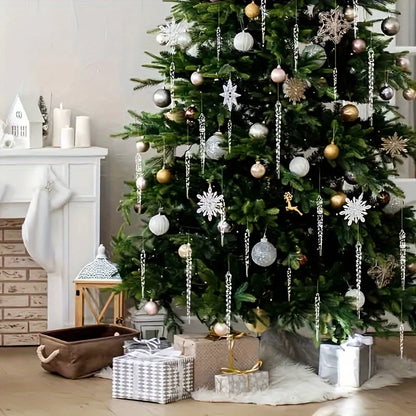 Crystal Clear Christmas Ornaments