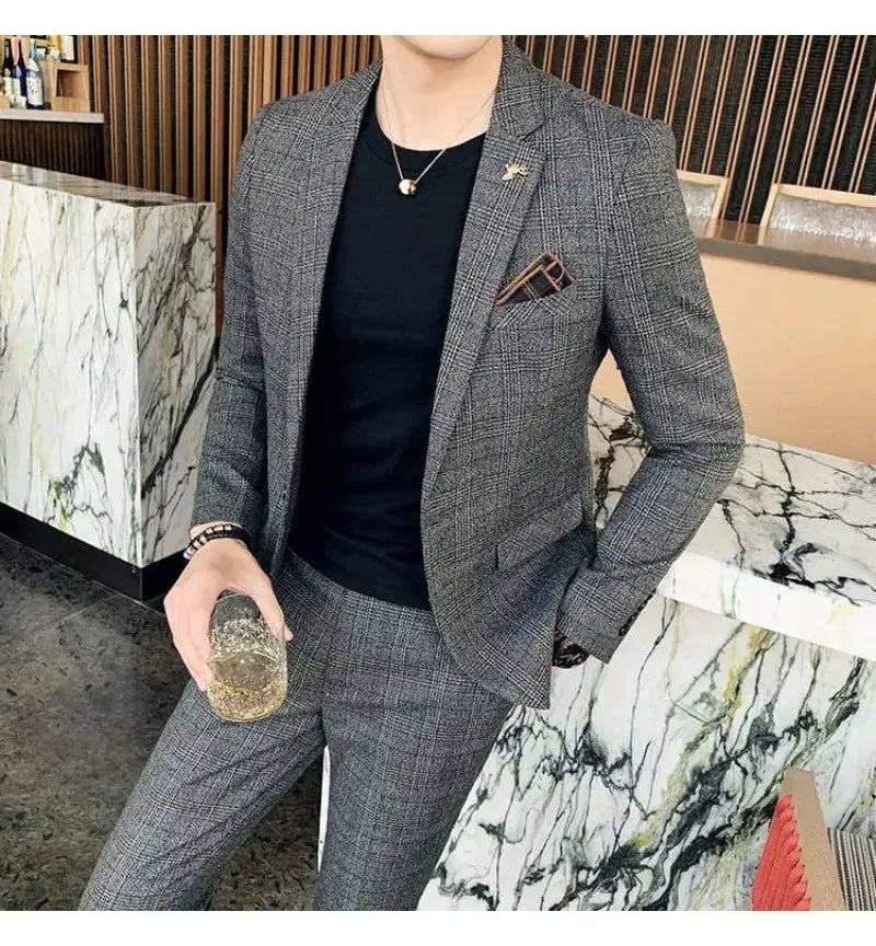 Hemp Blazer Pants Hosts Suit