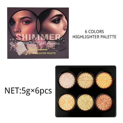 Bronzer Highlighter Palette