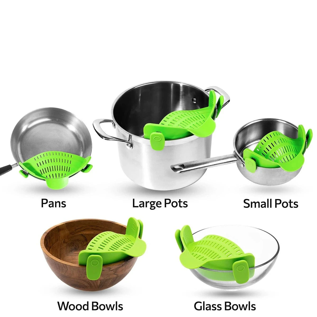 Silicone Kitchen Strainer Clip