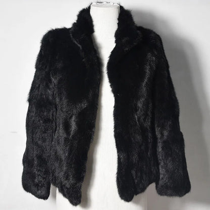 Rabbit Fur Bolero Jacket