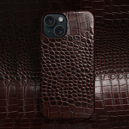 Crocodile Leather Case for iPhone 17 Pro Max | 17 Pro | 16 Pro Max | 16 Pro | 15 Pro Max | 15 Pro | 14 Pro Max | 14 Pro | 13 Pro Max | 12 Pro Max | 11 Pro Max