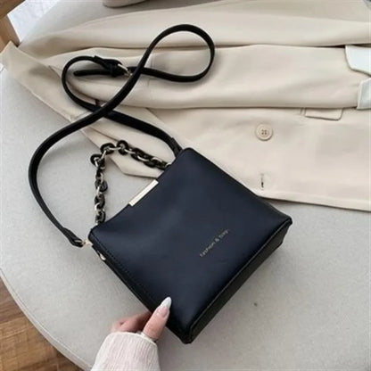 Women's Leather Chain Bag