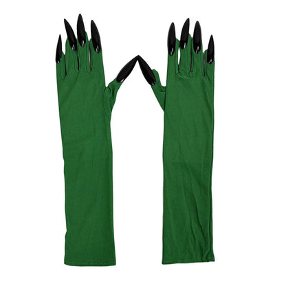 Elbow-Length Costume Claw Gloves