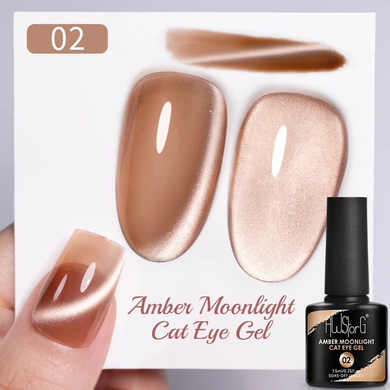 Pink Cat Eye Gel Polish