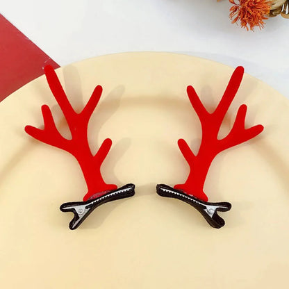 Christmas Antler Hair Clips