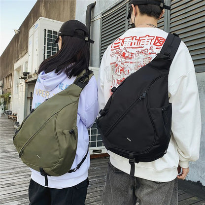 Nylon Crossbody Chest Bag