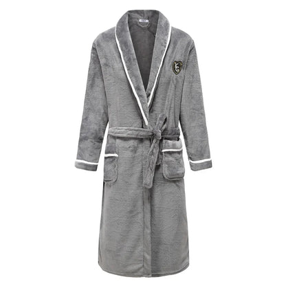 Men’s Plus Size Flannel Kimono Robe