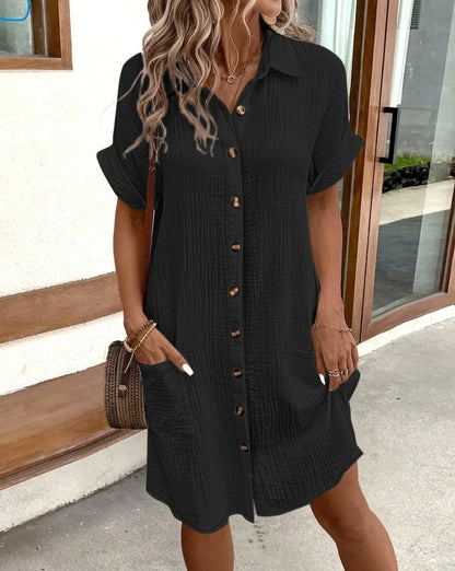 Vintage Cotton Mini Dress