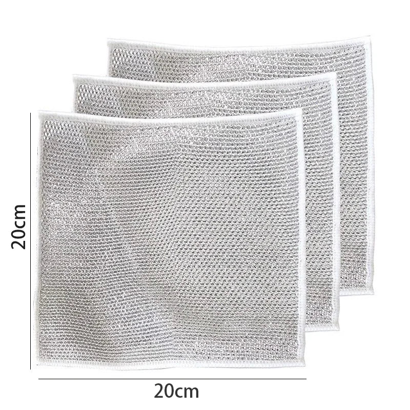 Wire Scrub Dishcloth Set