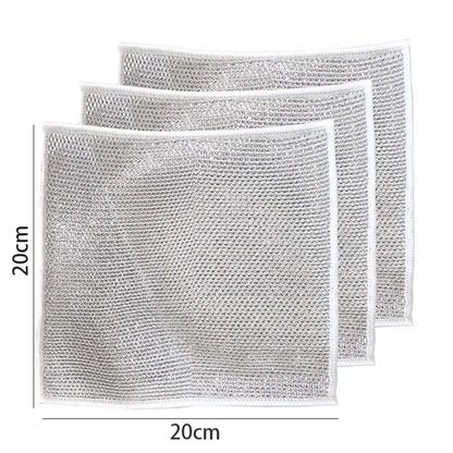 Wire Scrub Dishcloth Set