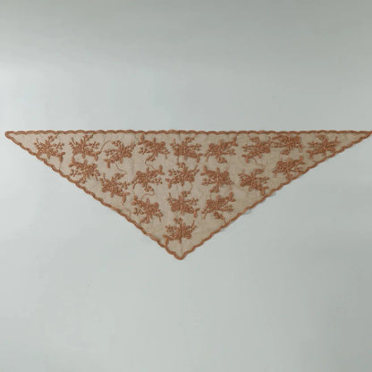 Bandana Silk Lace Scarf