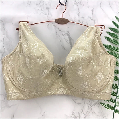 Floral Lace Push Up Bra