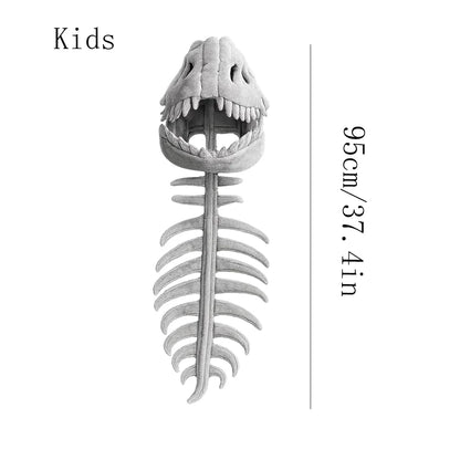 Dinosaur Skeleton Plush Costume