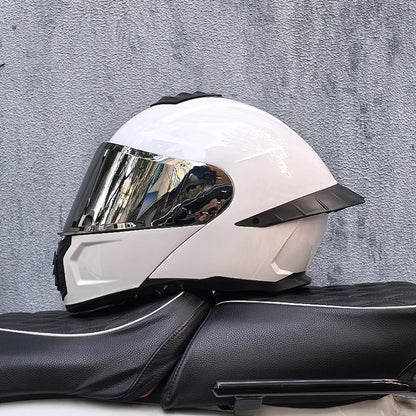 ORZ-B08A Glossy Mecha Racing Helmet