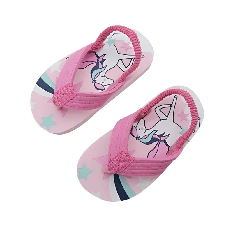 Back-Strap Flip Flop Sandals
