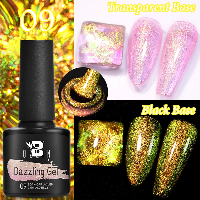 Pink Cat Eye Gel Polish