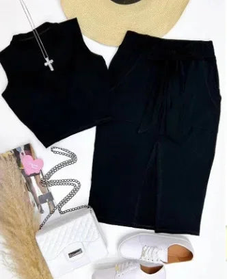 Women Bodycon Two Piece Set