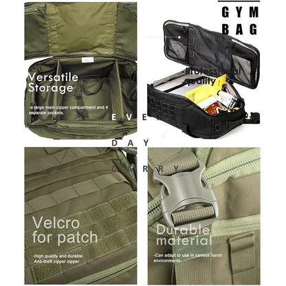 Large Waterproof Travel Duffel Bag