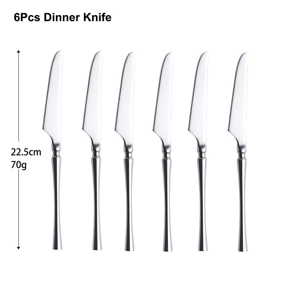 Metal Solid Color Spoon Set