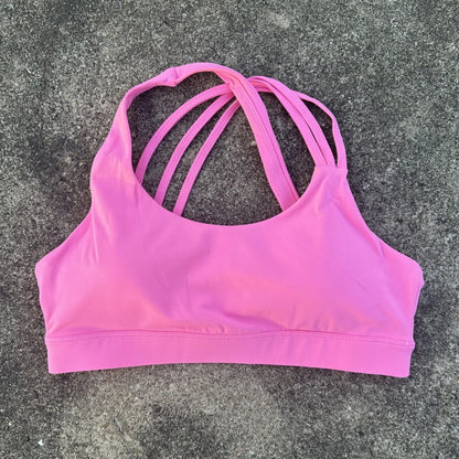 Solid Color Cross Back Fitness