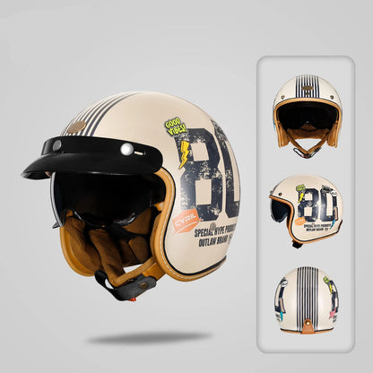 CYRIL B206 Retro Jet Helmet