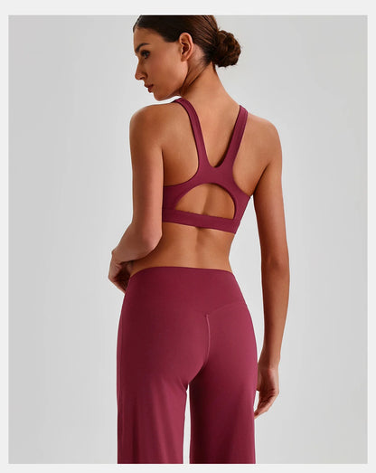 Back Hollow Out Fitness Bra