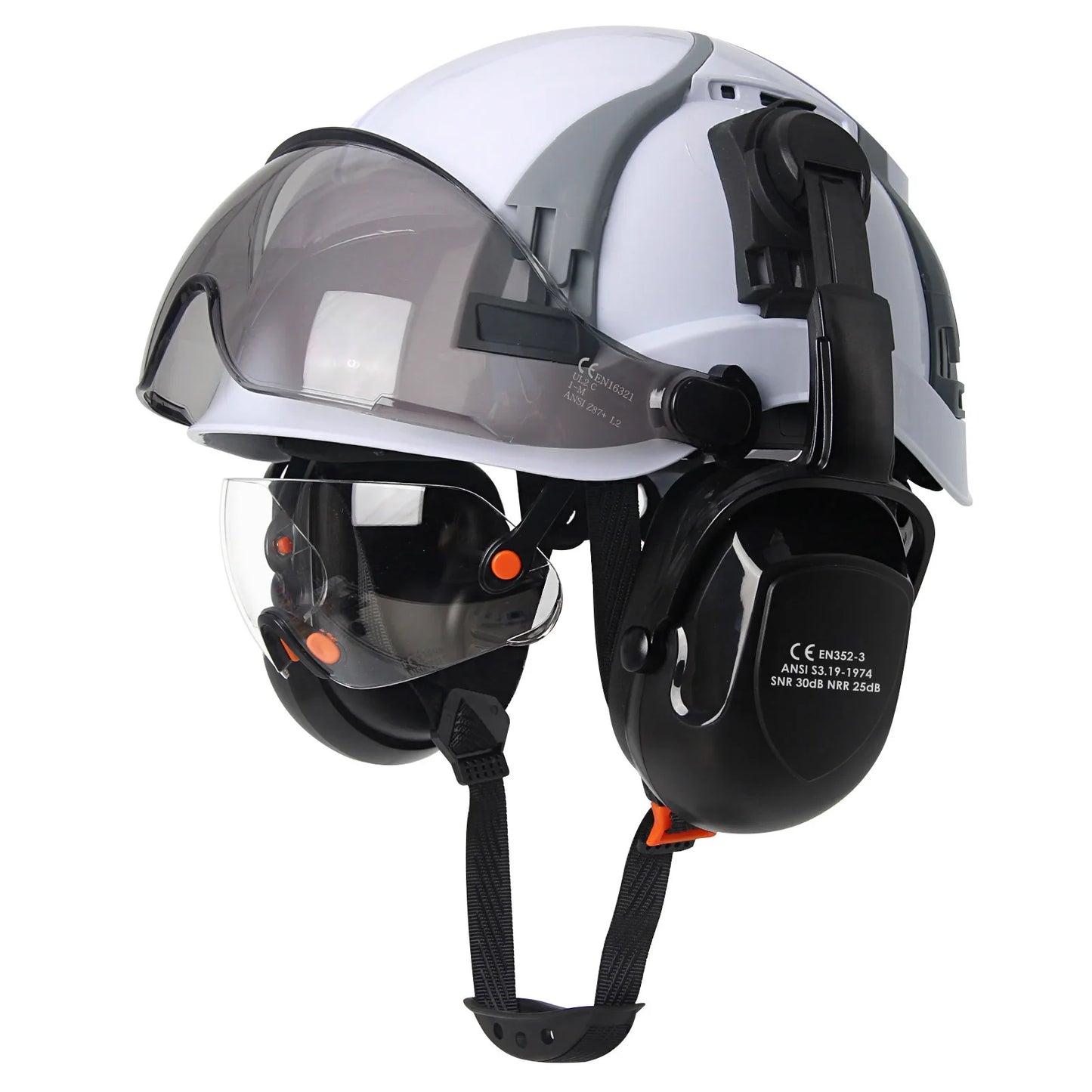ABS Shell Dual-Visor Safety Helmet