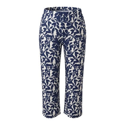 Gadinus Leaf Print Trousers
