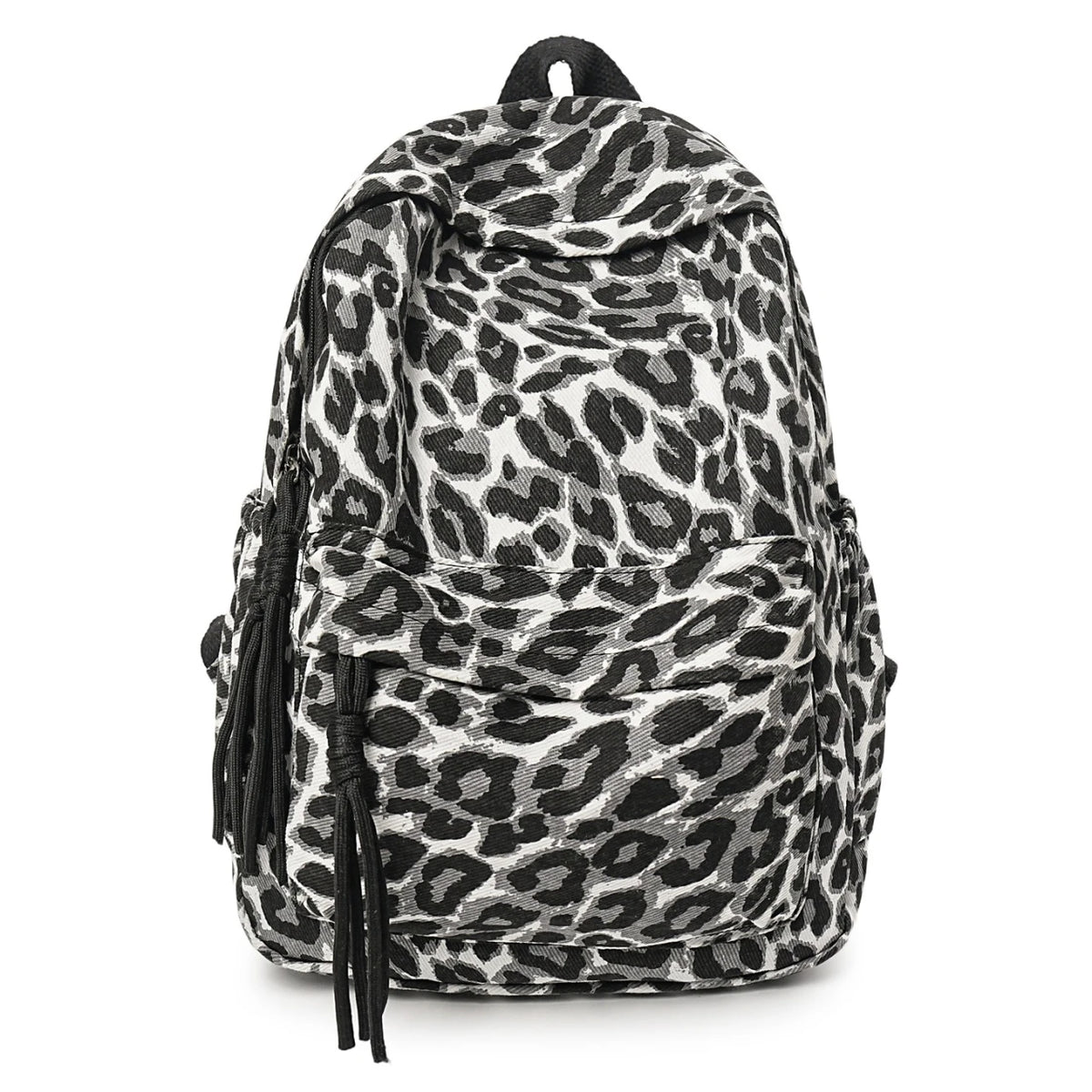 Leopard Print School Backpack