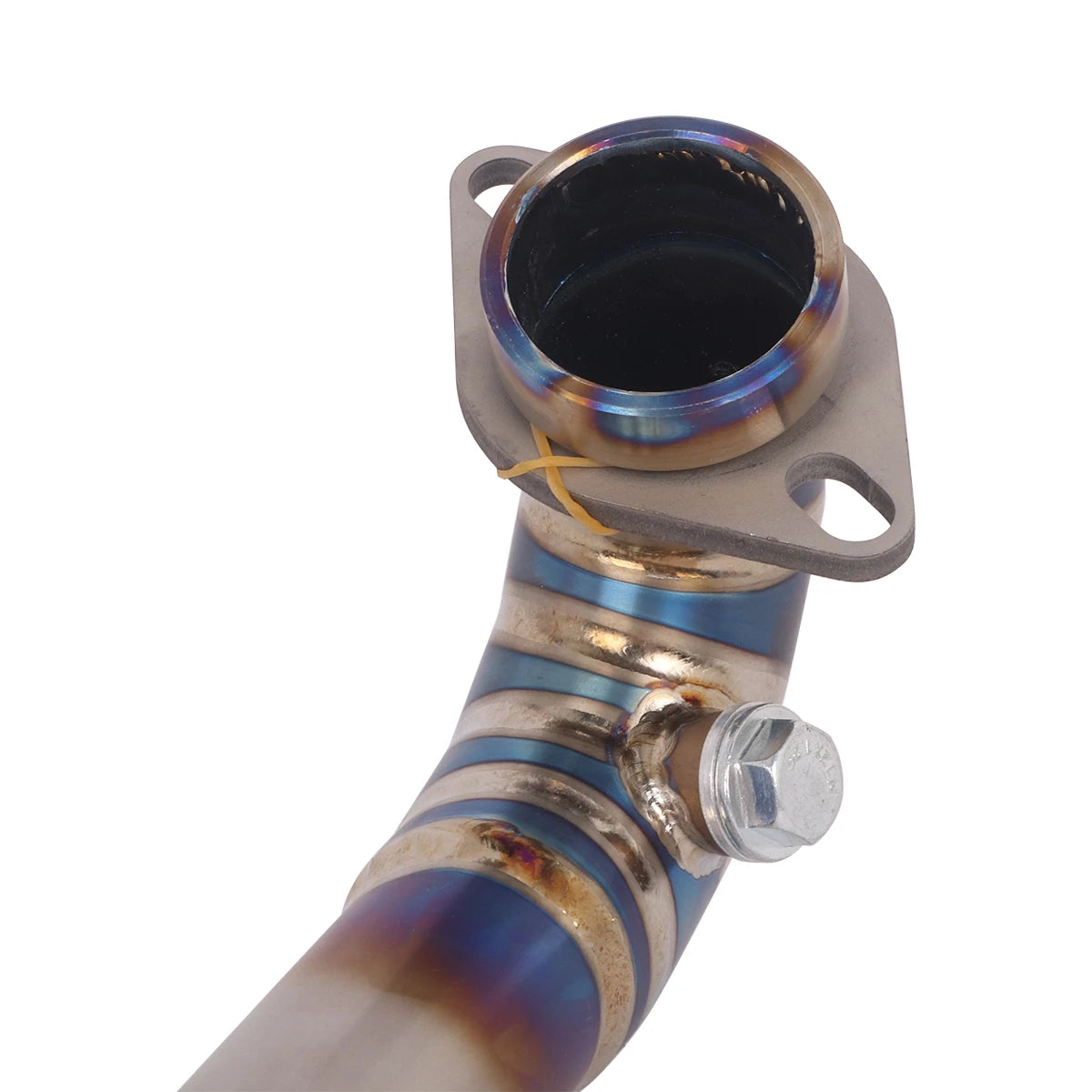 Zontes 368 Series Titanium Exhaust Header Link Pipe