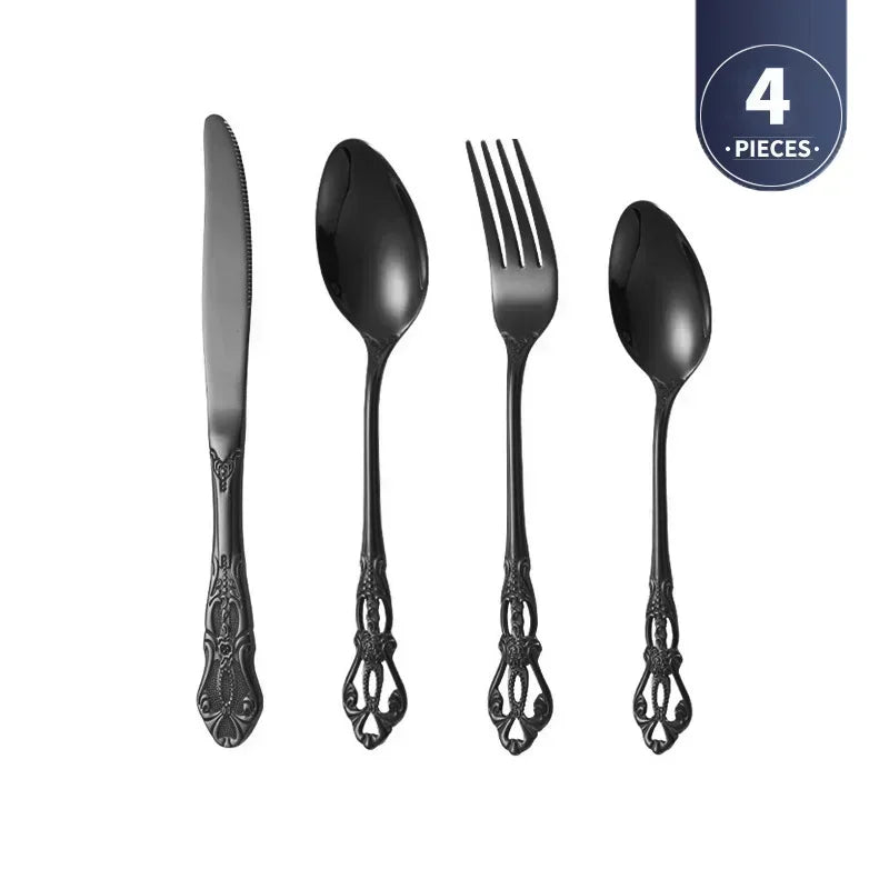 Luxury Gold Cutlery Set