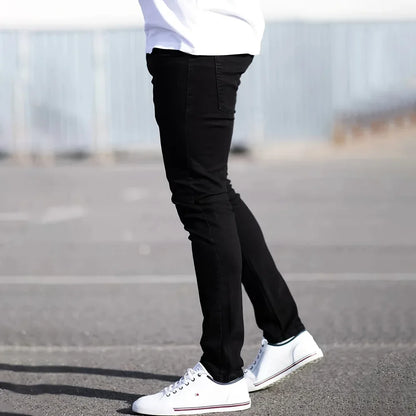 Stretch Jeans Street Casual Slim Trouser