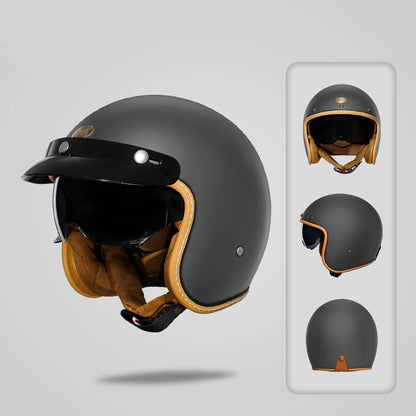 CYRIL B206 Retro Jet Helmet