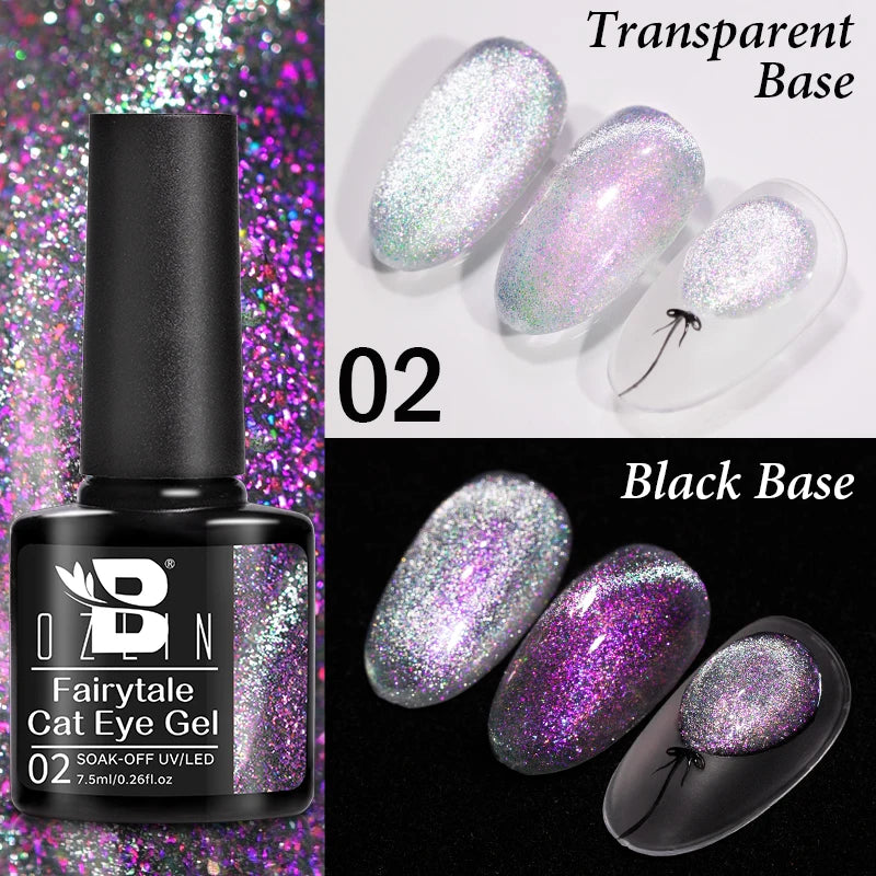 Pink Cat Eye Gel Polish