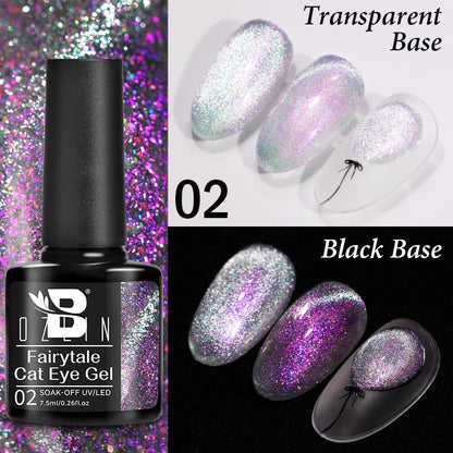 Pink Cat Eye Gel Polish