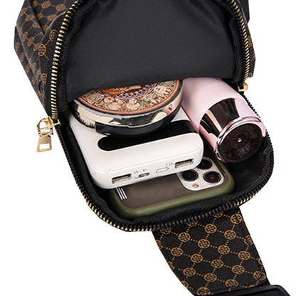 Multi-Zip Chest Bag