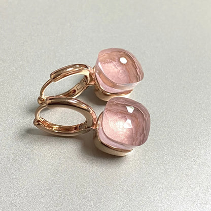 Square Crystal Earrings
