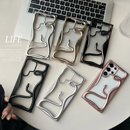 3D Snake Samsung Case