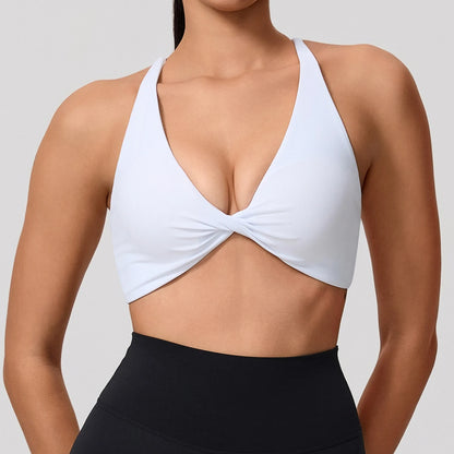 Hearuisavy Cross-Back Push-Up Bra