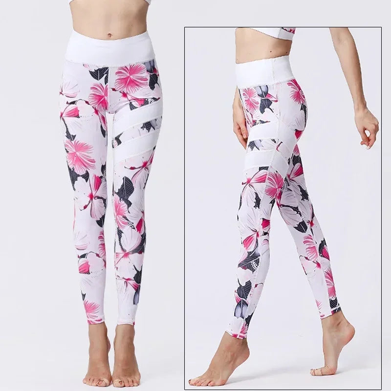 Cloud Hide Floral Push-Up Leggings